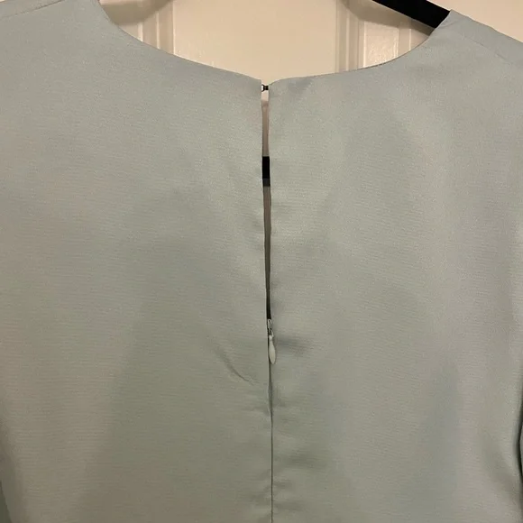 Blue ASTR blue flux wrap dress silky - Picture 4 of 6